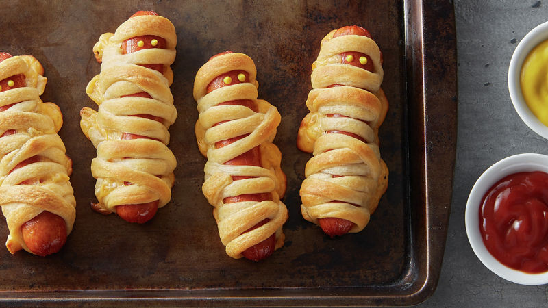 Pillsbury Mummy Dogs Beautiful Crescent Mummy Dogs Recipe Pillsbury