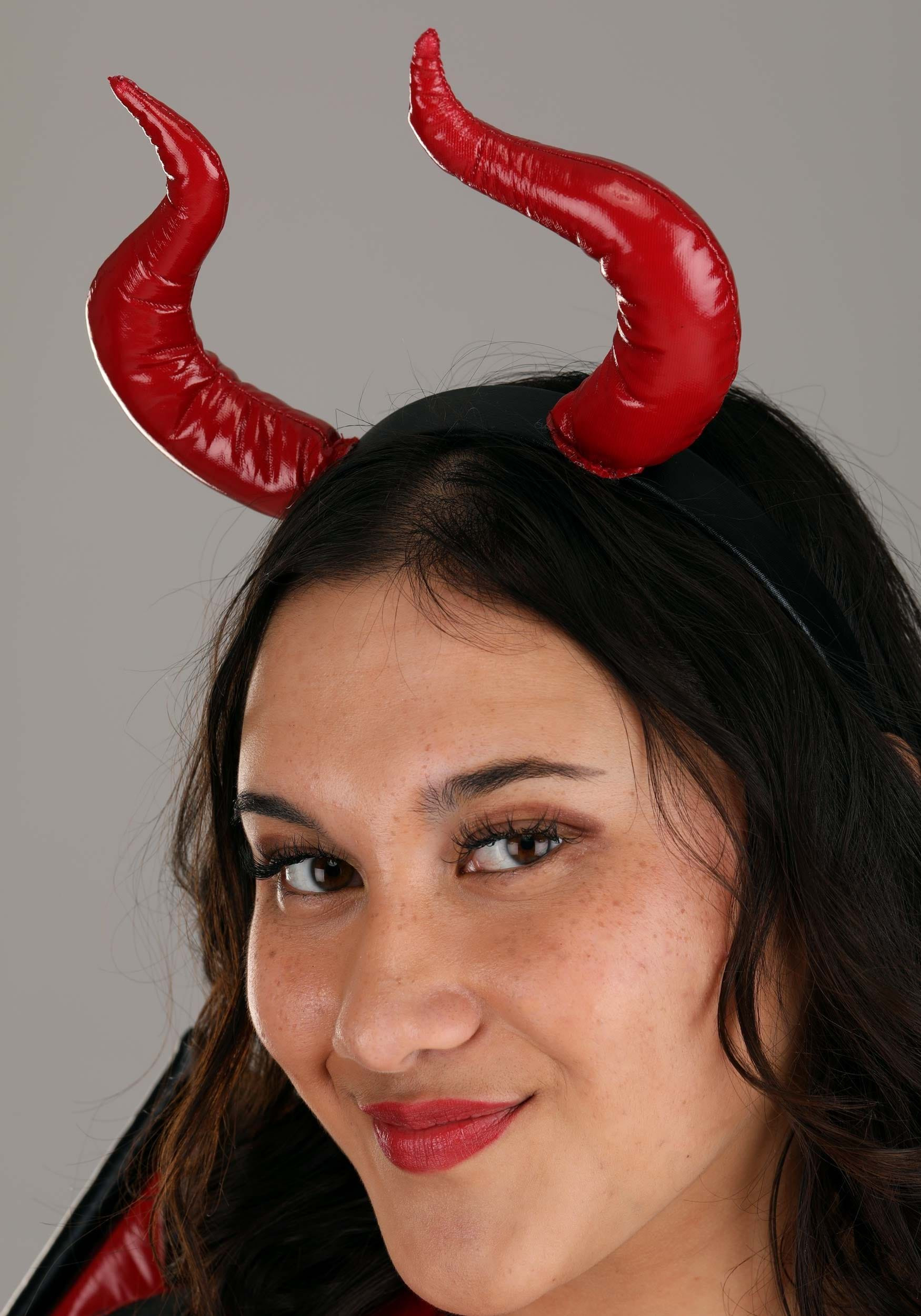 Plus Size Devil Costume New Plus Size Women S Leather Devil Costume