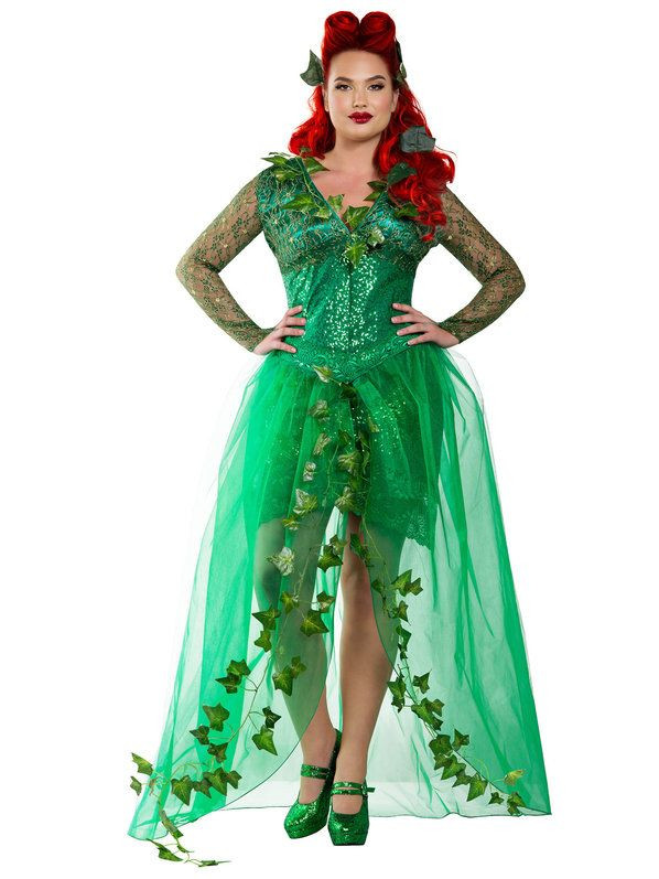 Plus Size Poison Ivy Costume Lovely Pin On Plus Size Halloween Costumes