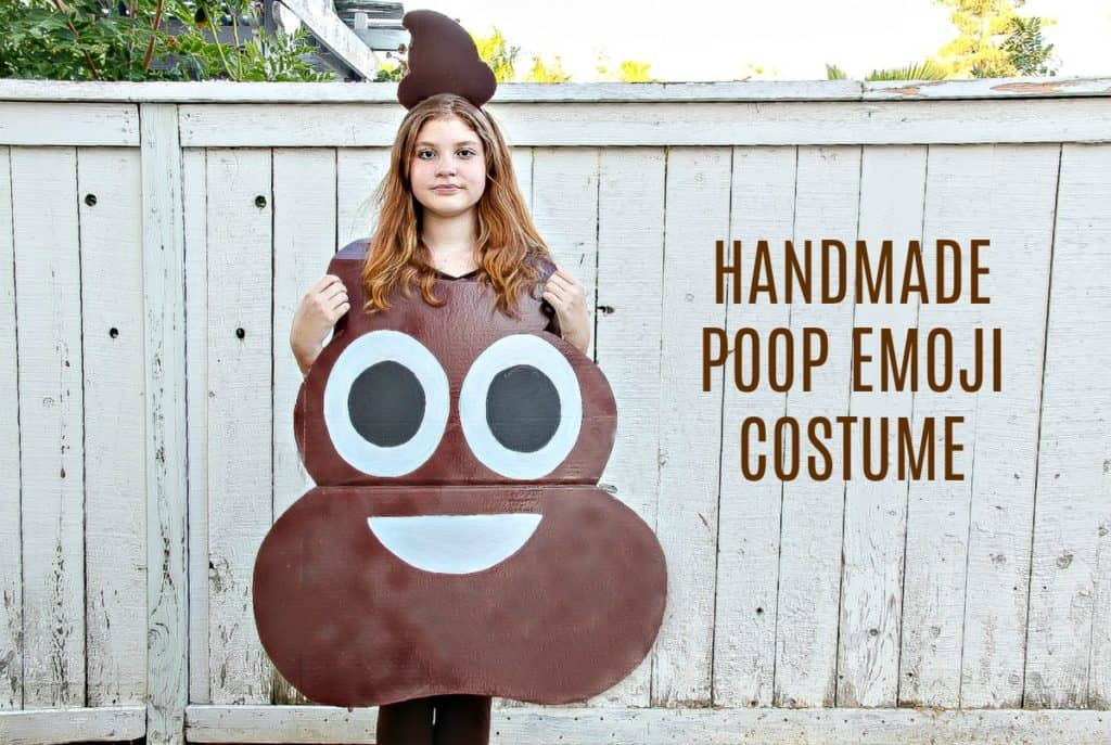 Poop Emoji Costume Awesome How to Make A Poop Emoji Costume for Kids Easy Diy Halloween Costume