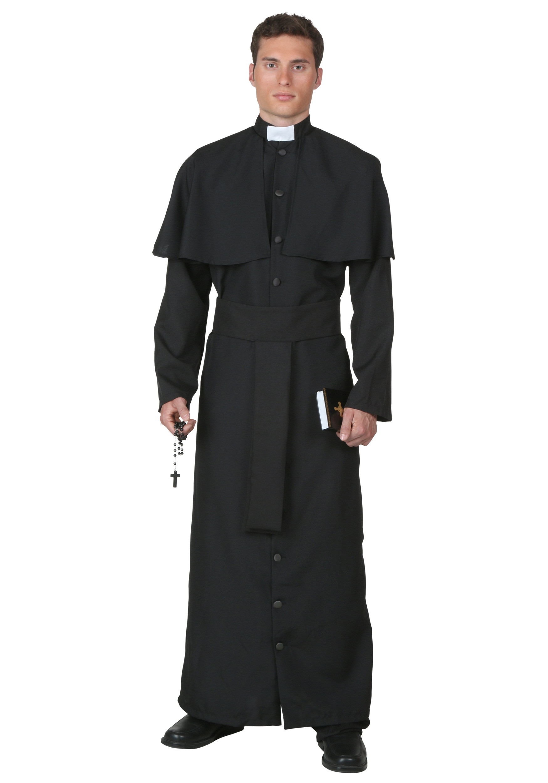 Priest Halloween Costume Luxury Deluxe Priest Costume Religious Men S Costumes