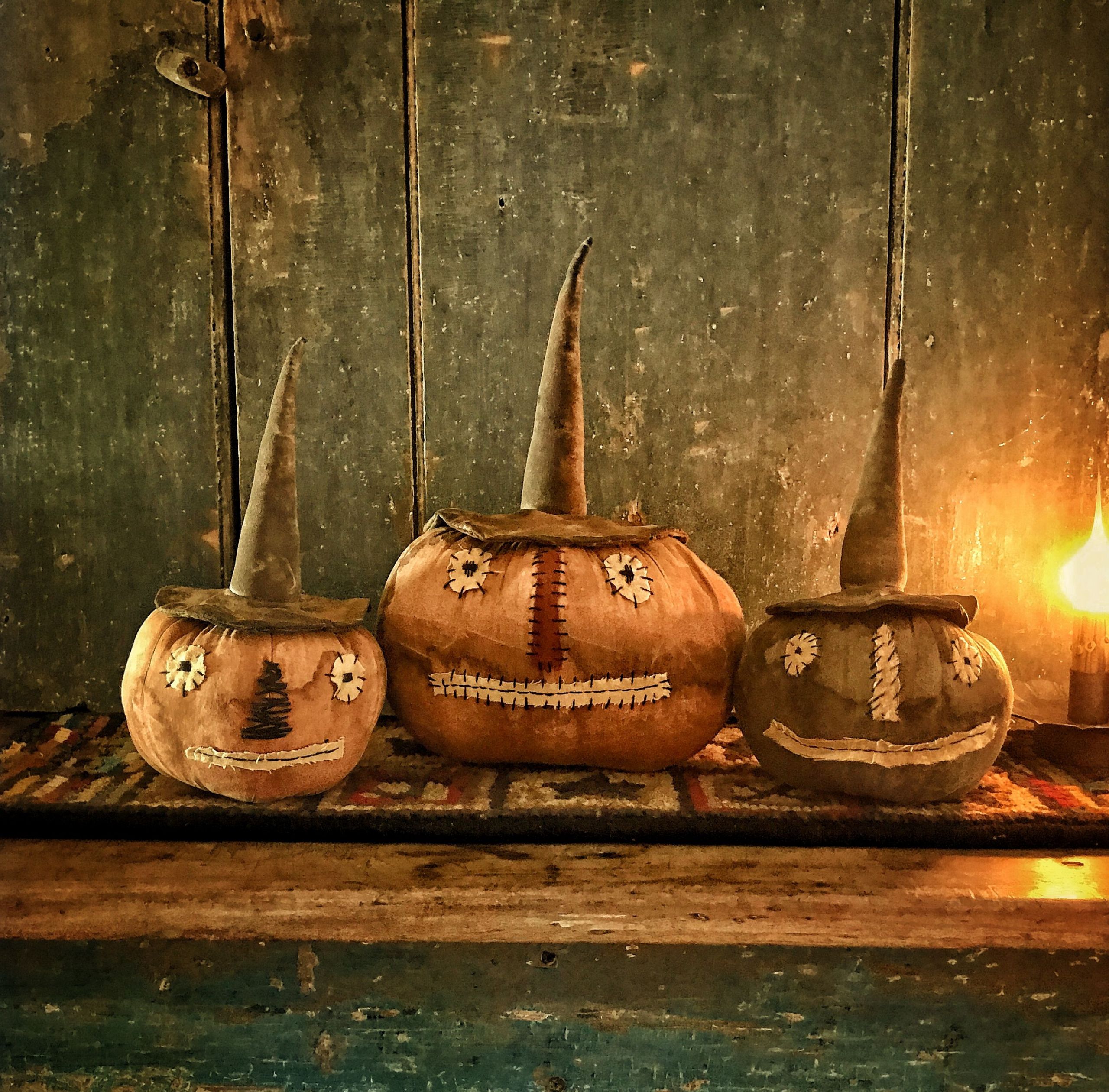 Primitive Halloween Decor Unique Jack O Lanterns by Arnett S Country Store