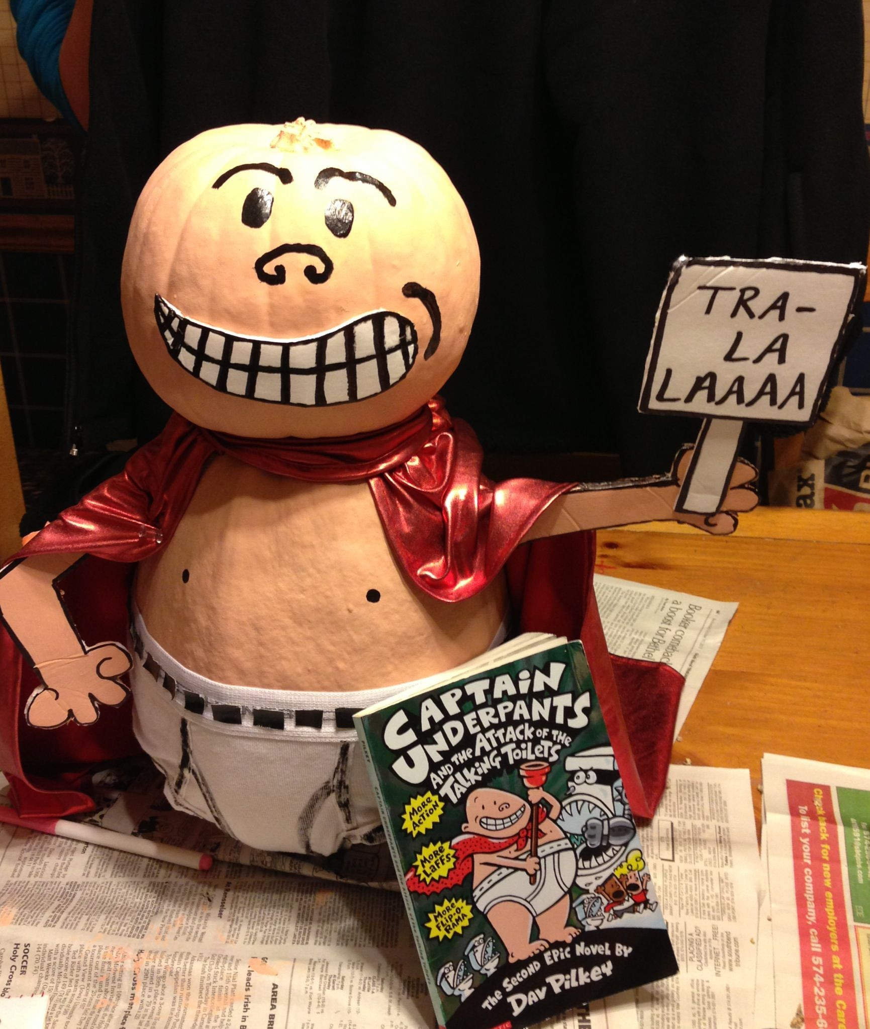 Pumpkin Captain Underpants Inspirational Captain Underpants Pumpkin Create Pinterest