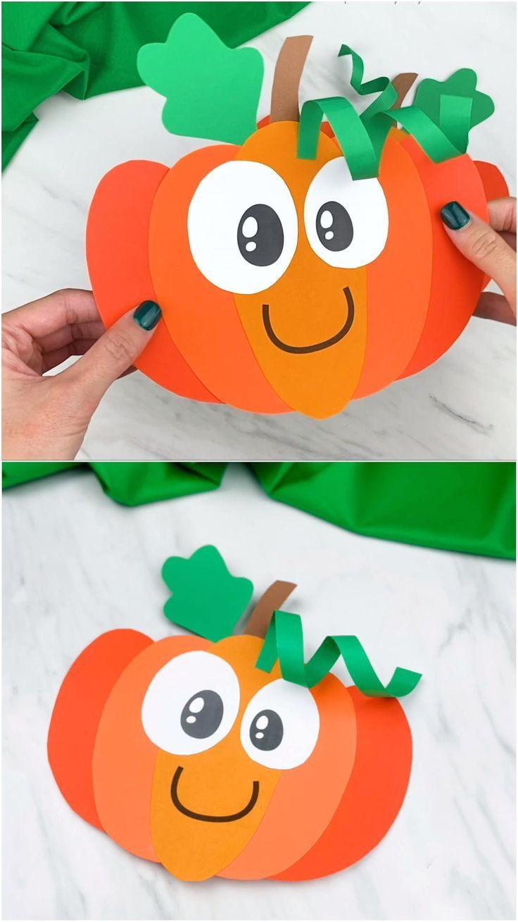 Pumpkin Crafts for Preschoolers Beautiful Pumpkin Craft for Preschoolers [free Template]