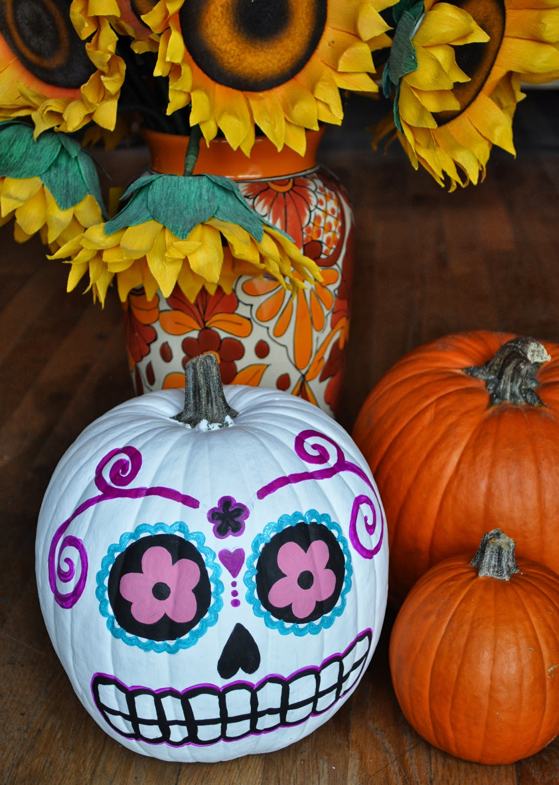 Pumpkin Day Of the Dead New Artelexia Day Of the Dead Diy 18 Sugar Skull Pumpkins