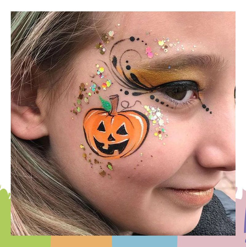 Pumpkin Face Painting Luxury Pumpkin Face Paint Idea for Kid