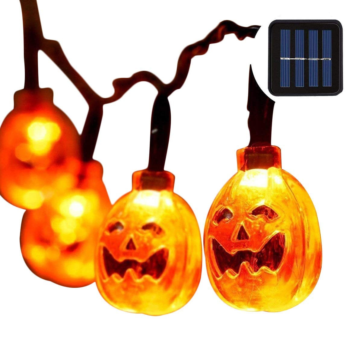 Pumpkin Lights Outdoor Elegant Pumpkin String Lights Outdoor Halloween Lights with 30 Leds Pumpkin