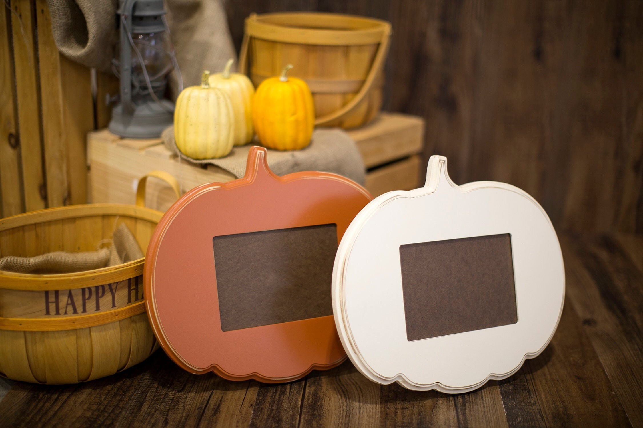 Pumpkin Photo Frame Unique Pumpkin Picture Frame Etsy