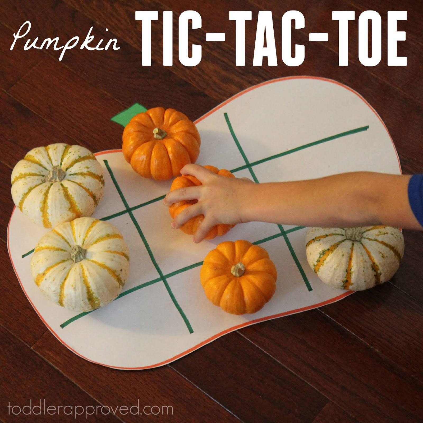 Pumpkin Tic Tac toe Beautiful toddler Approved Pumpkin Tic Tac toe for Kids