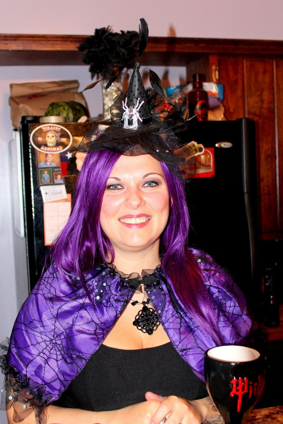 Purple Hair Halloween Costume New Contest Wickedly Awesome Costumes