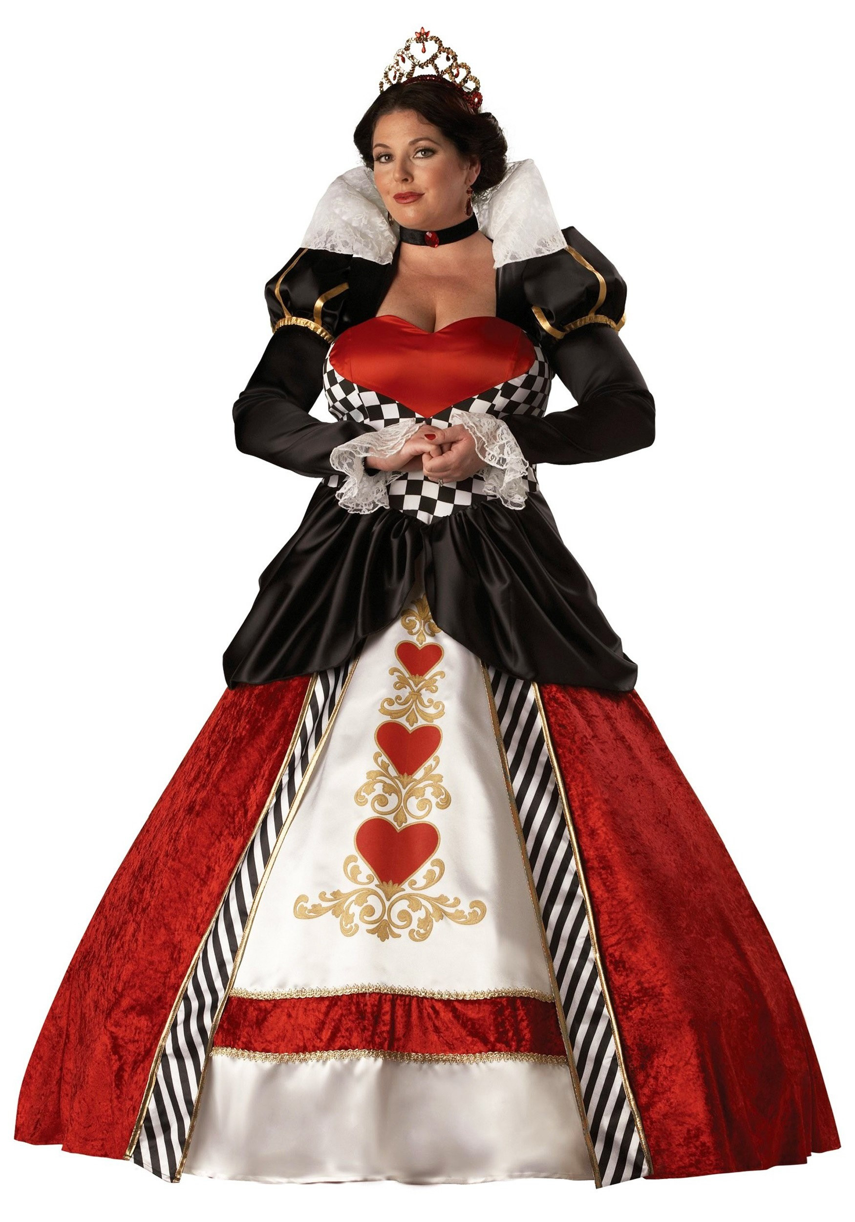 Queen Of Hearts Plus Size Costume Luxury Plus Size Women S Queen Of Hearts Costume