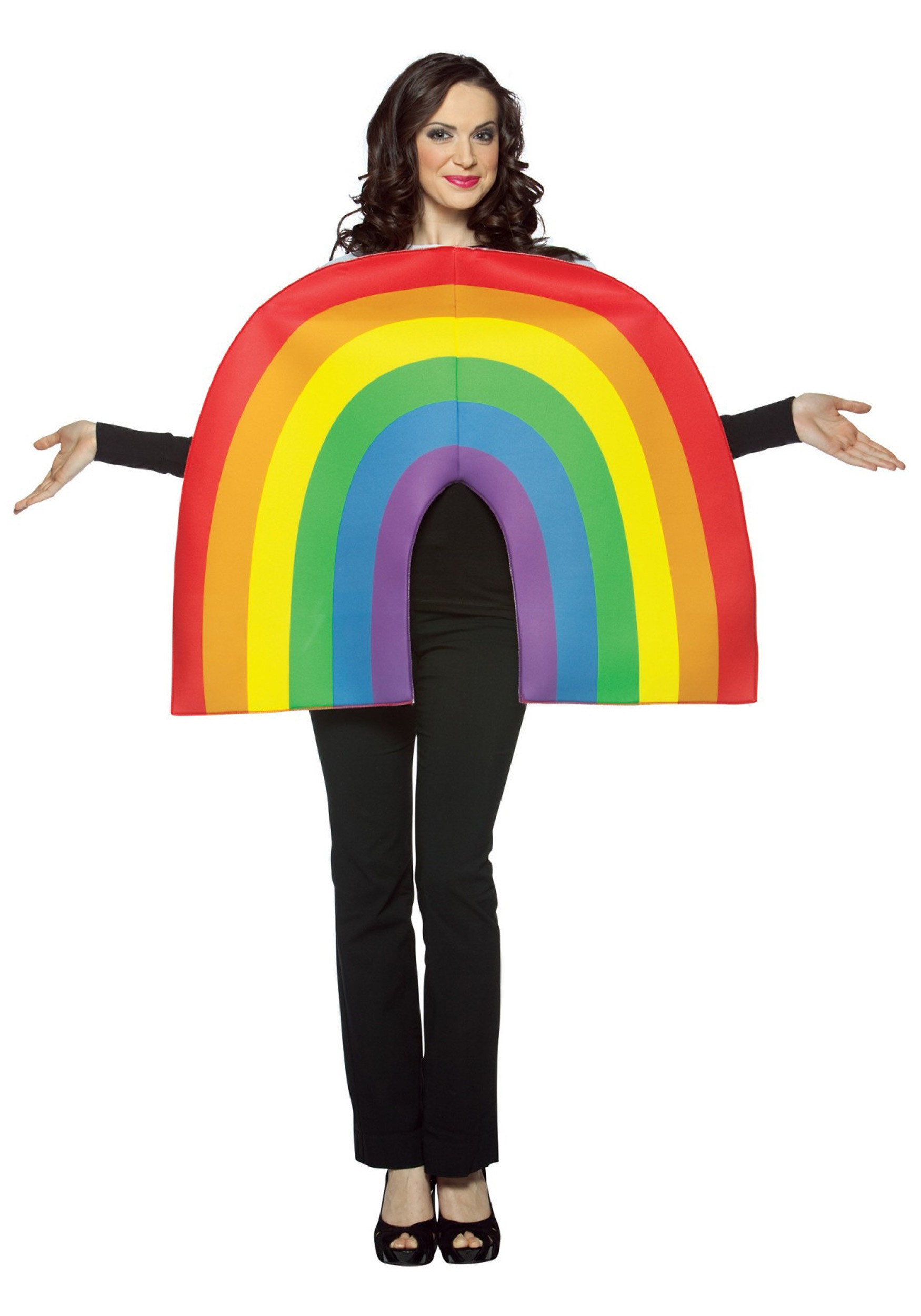 Rainbow Halloween Costume New Adult Rainbow Costume