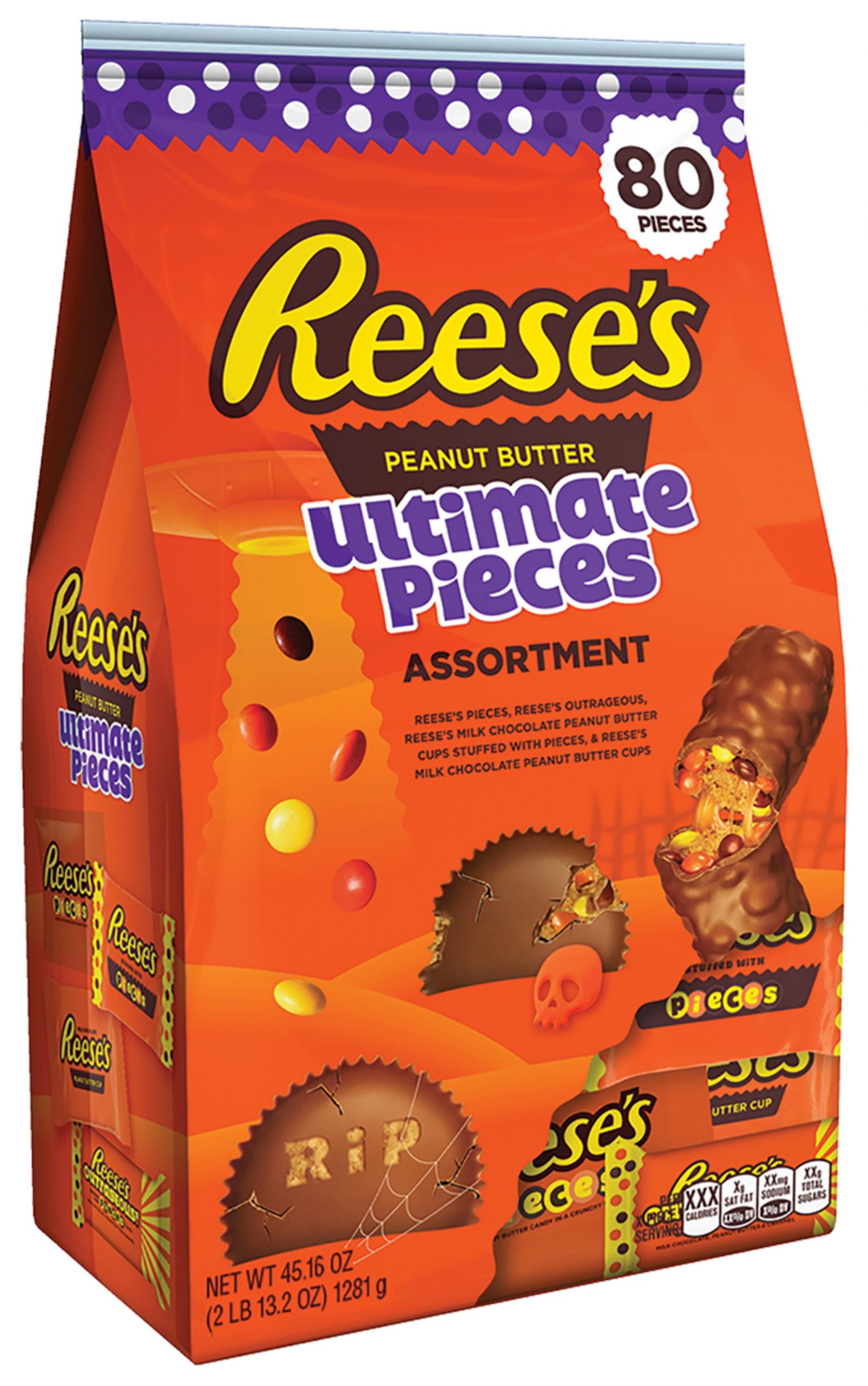 Reese Halloween Candy Luxury Reese S Halloween Ultimate Pieces Peanut butter Candy assortment 80