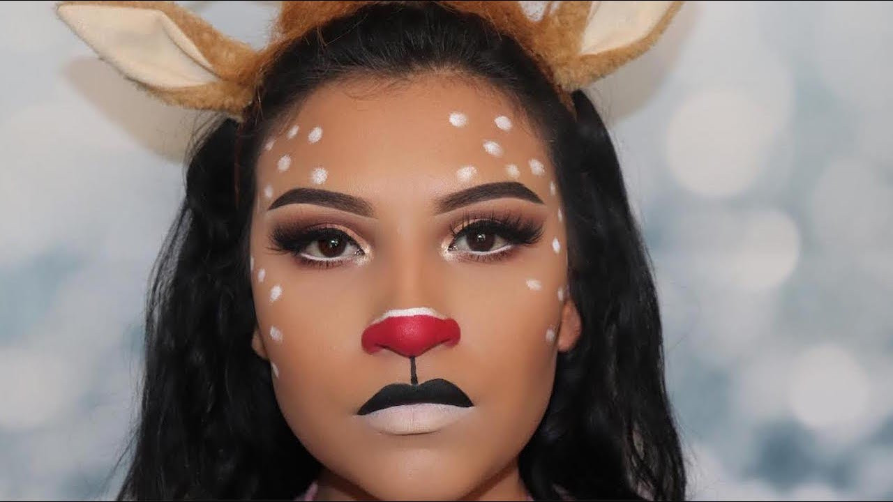 Reindeer Makeup Simple Lovely How to Do Reindeer Makeup