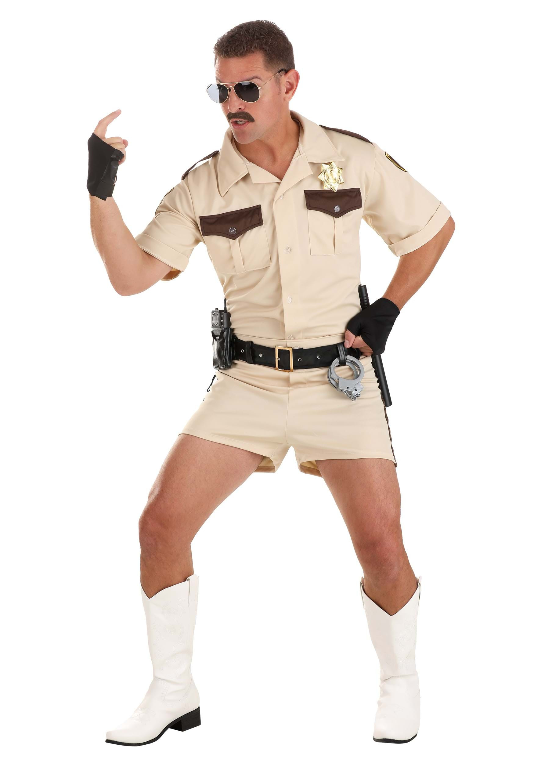 Reno 911 Costume Inspirational Reno 911 Deluxe Lt Dangle Adult Costume