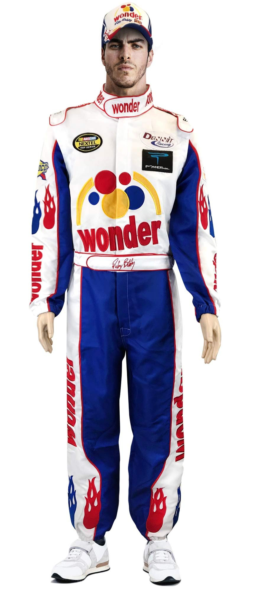 Ricky Bobby Halloween Costume Unique Ricky Bobby Jumpsuit Cap Full Costume Talladega Nights Funtober