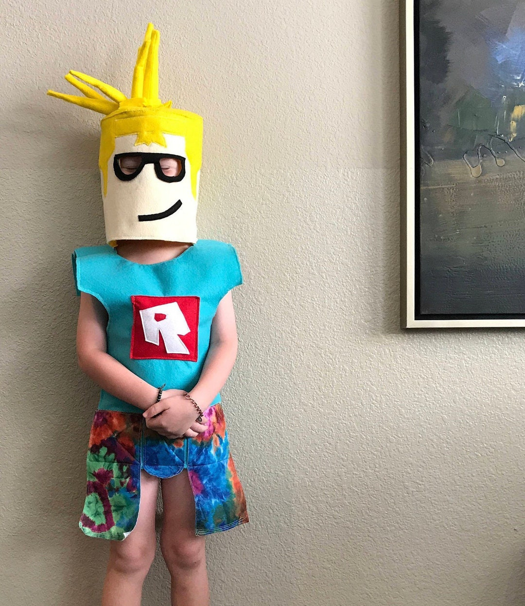 Roblox Halloween Costume Awesome Roblox Body Costume for Kids Ages 4 Custom Made to order Etsy