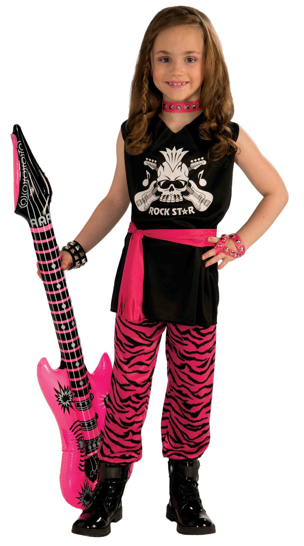 Rock Star Halloween Costume Fresh Kids Girls Classic Rock Star 80s Costume $14 99