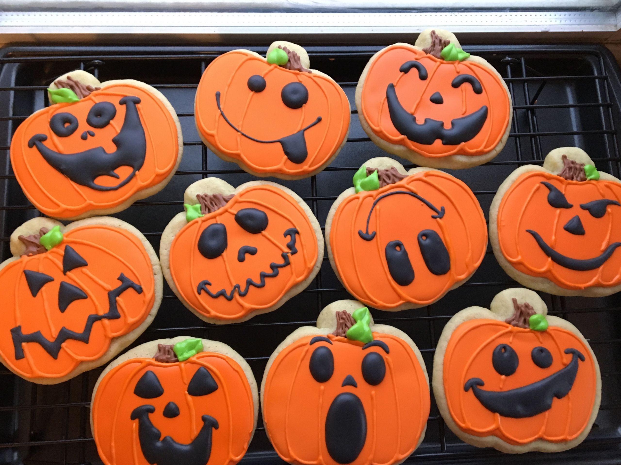 Royal Icing Pumpkin Cookies Lovely Pumpkin Cookies