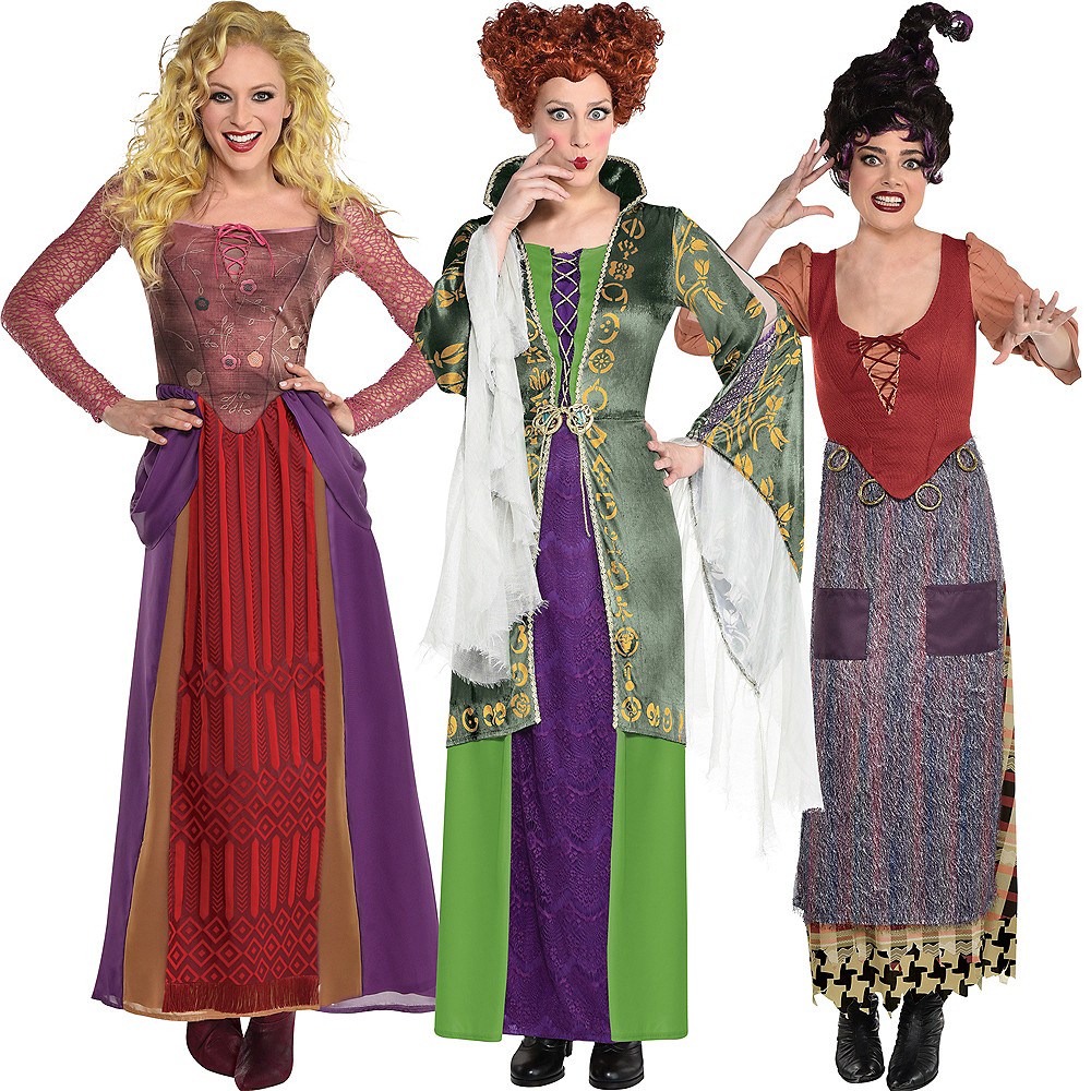 Sanderson Sisters Costumes Inspirational Sanderson Sisters Group Costumes for Adults Disney Hocus Pocus