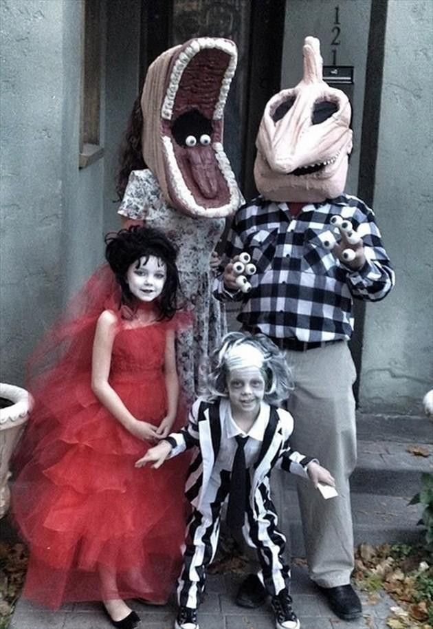 Scary Family Halloween Costumes Beautiful Scary Family Halloween Costume for Mother Father Daughter and son