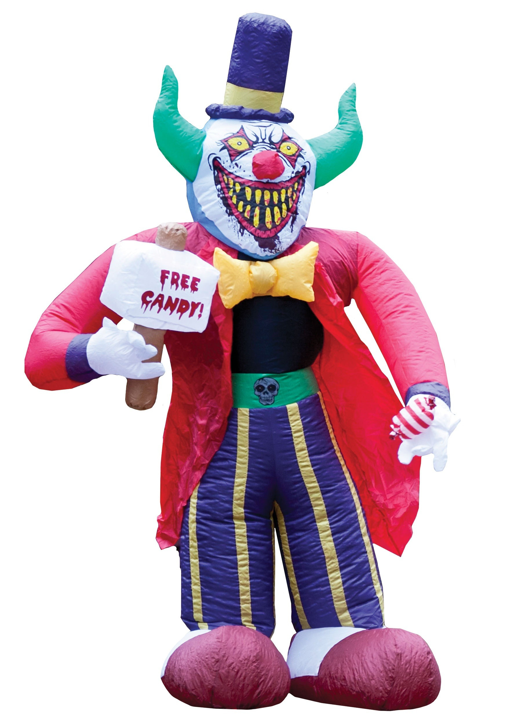 Scary Halloween Inflatables Lovely Creepy Clown Inflatable Decoration