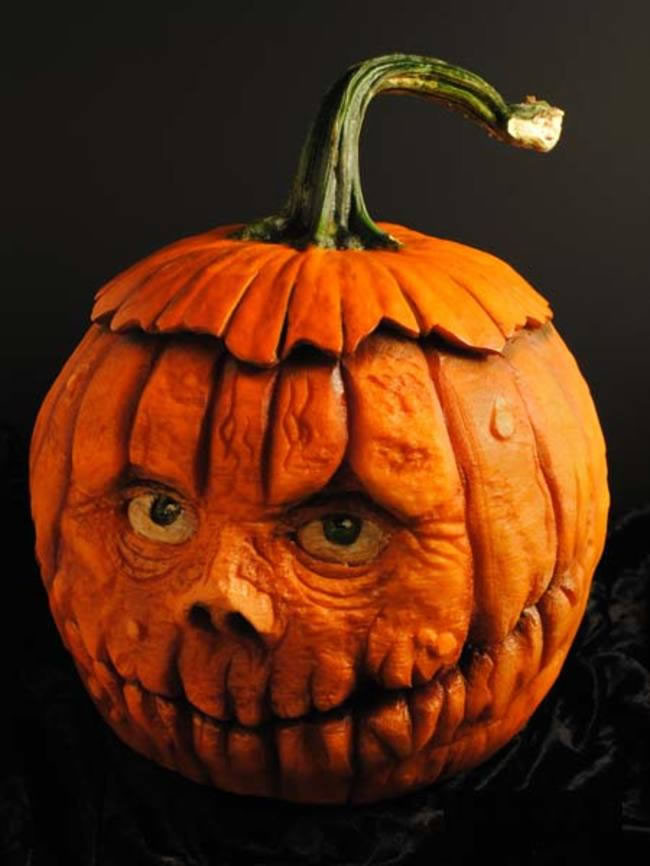 Scary Pumpkin Idea Unique 25 Amazing and Spooky Halloween Pumpkin Carvings