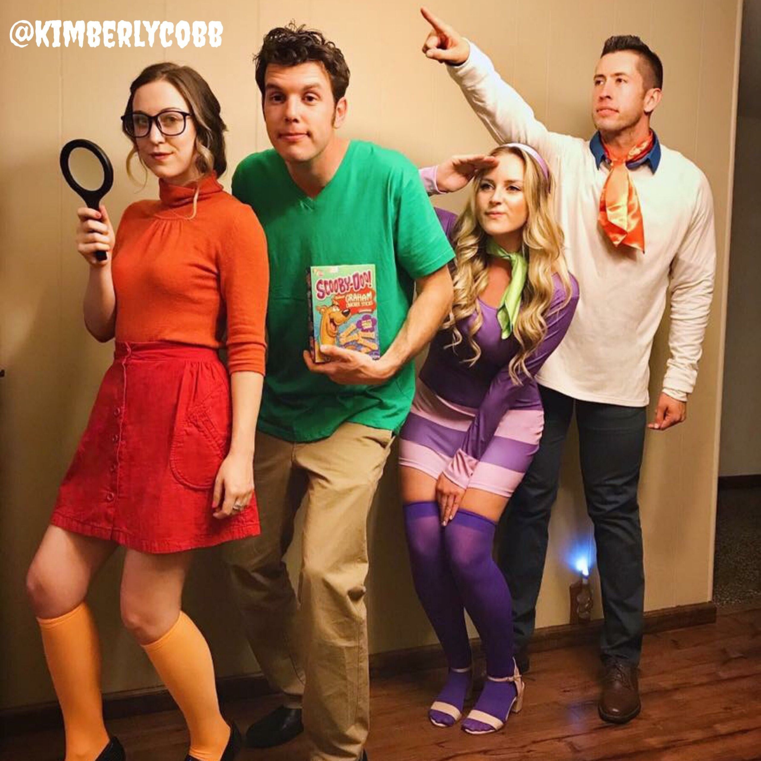 Scooby Doo Group Costume Awesome Halloween Group Costume Scooby Doo