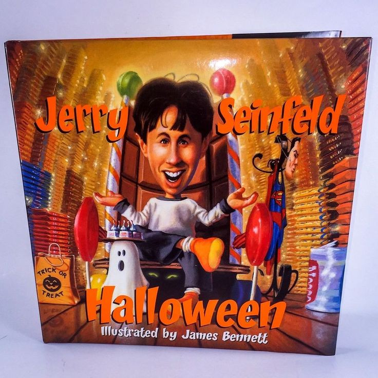 Seinfeld Halloween Book Fresh Jerry Seinfelds Halloween Collectors Edition Hard Cover Illustrated