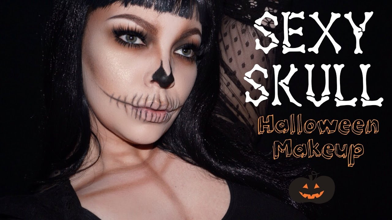 Sexy Skeleton Make Up New Y Skull Halloween Makeup