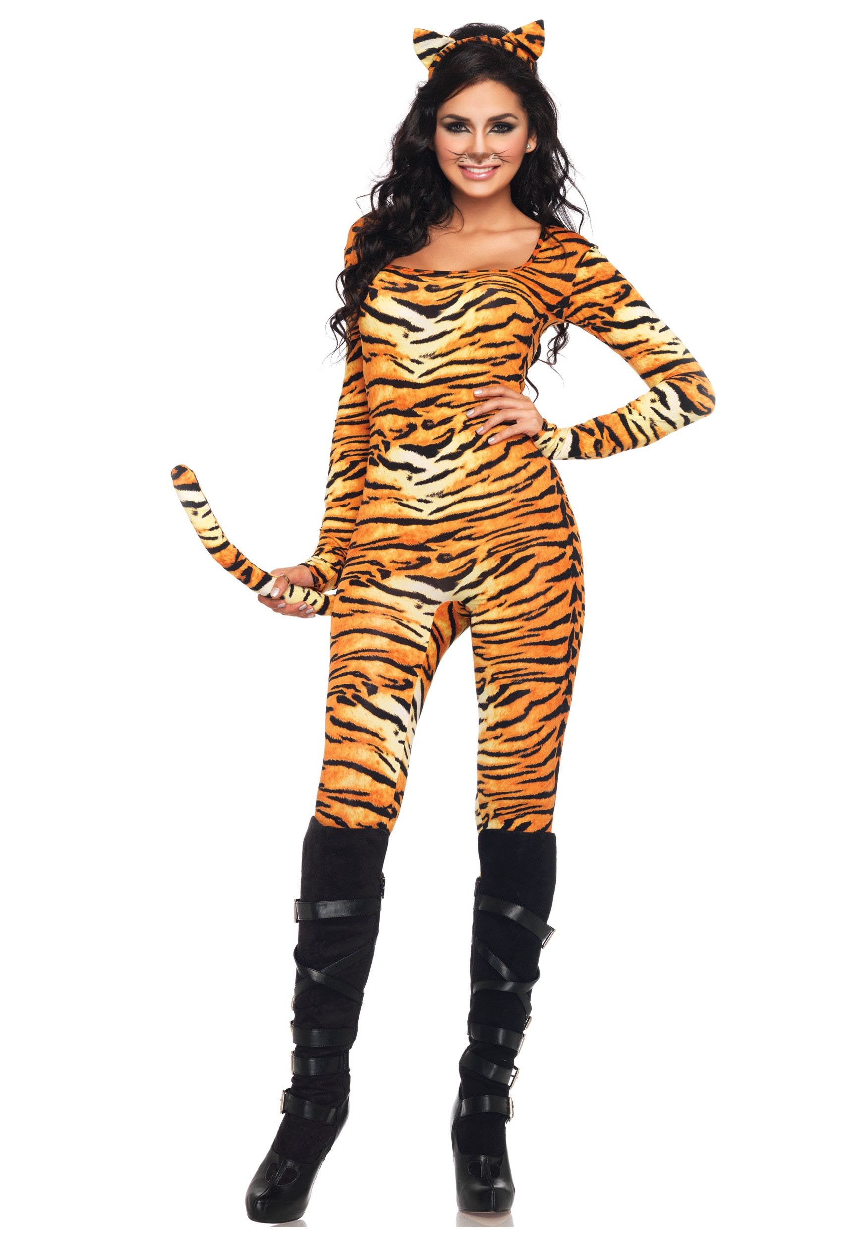 Sexy Tiger Costumes Awesome Y Wild Tiger Costume