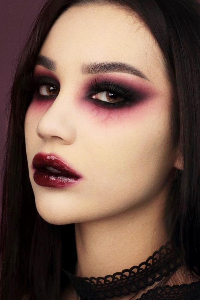 Sexy Vampire Make Up Lovely 42 Glam and Y Vampire Makeup Ideas 2020