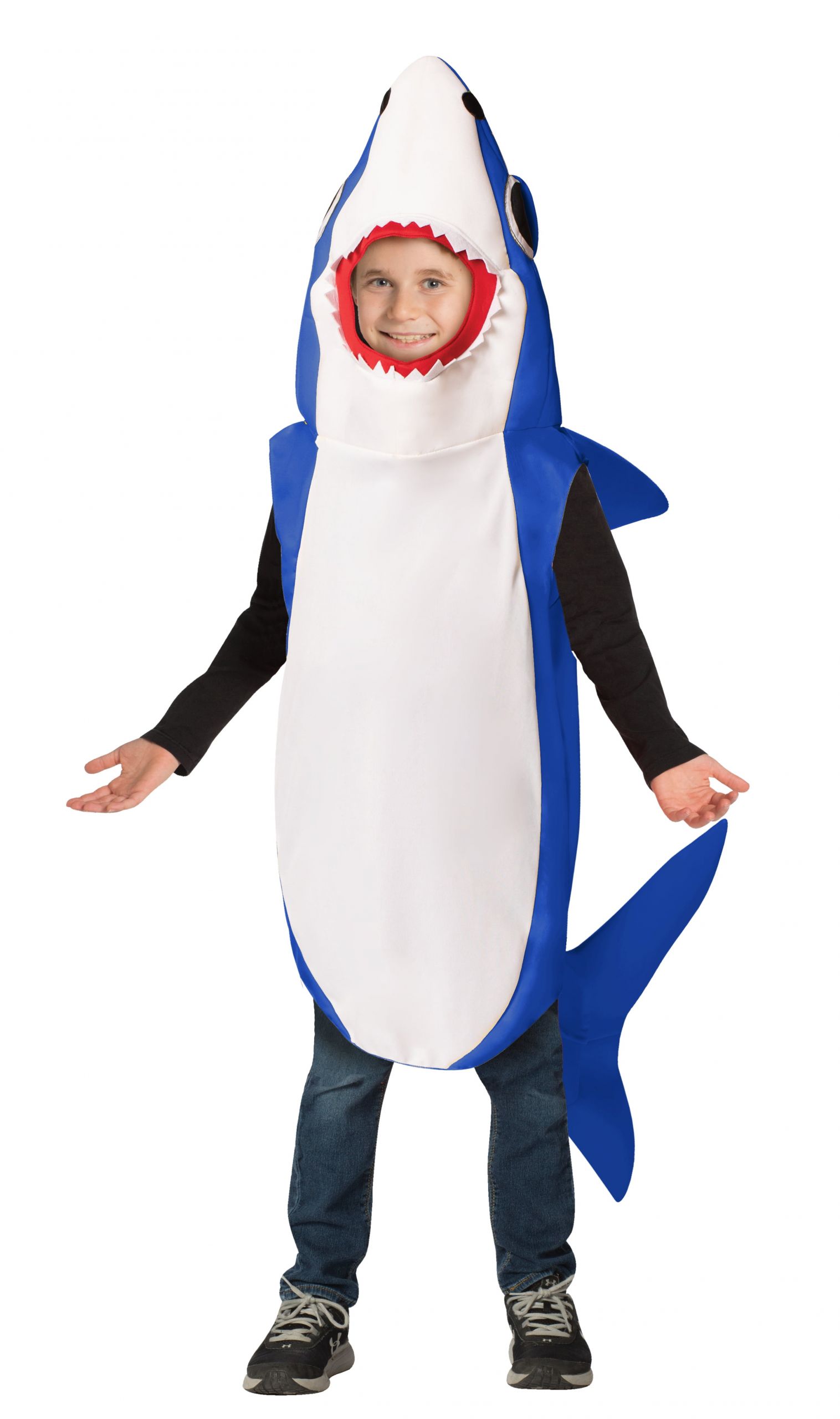 Shark Halloween Costume Awesome Blue Shark Outfit Ultimate Family Group Costume Child Size 7 10