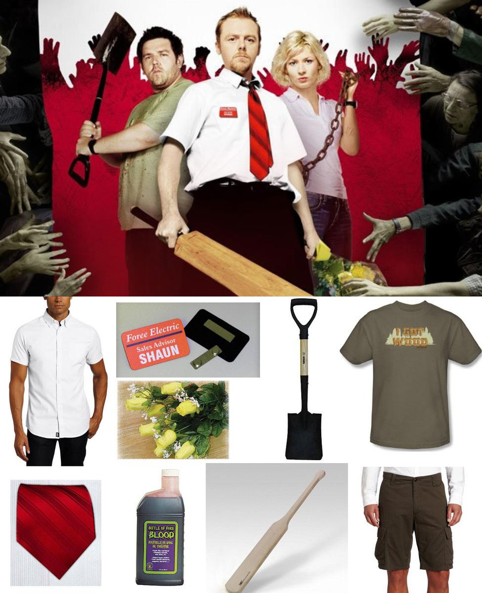 Shaun Of the Dead Costume Elegant Shaun Of the Dead Costume Carbon Costume