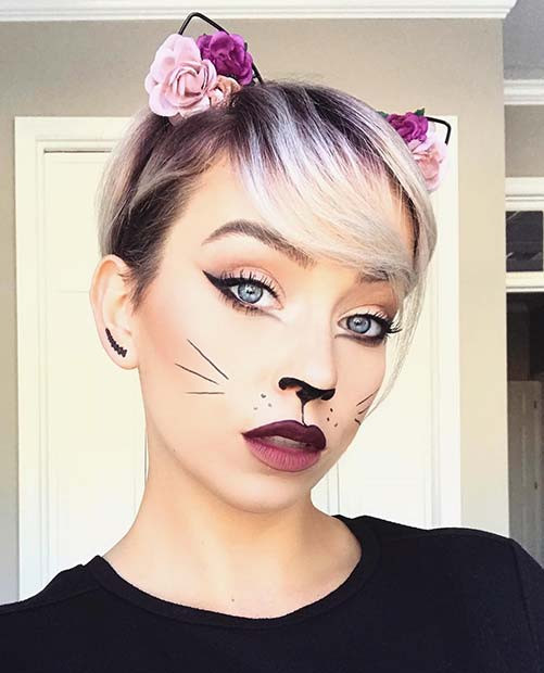 Simple Cute Cat Makeup Luxury 41 Easy Cat Makeup Ideas for Halloween Stayglam