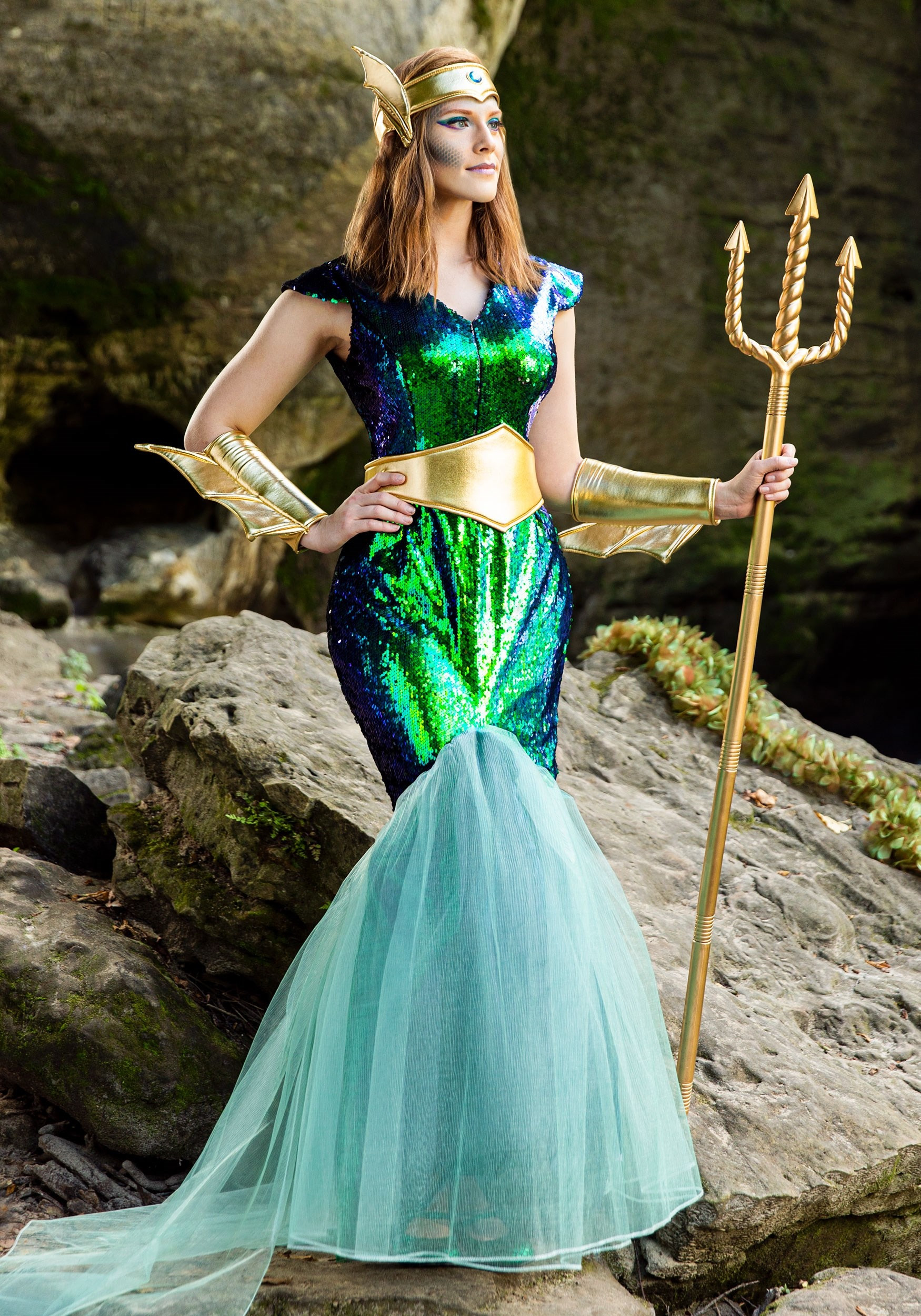 Siren Halloween Costume Fresh Sea Siren Costume for Women