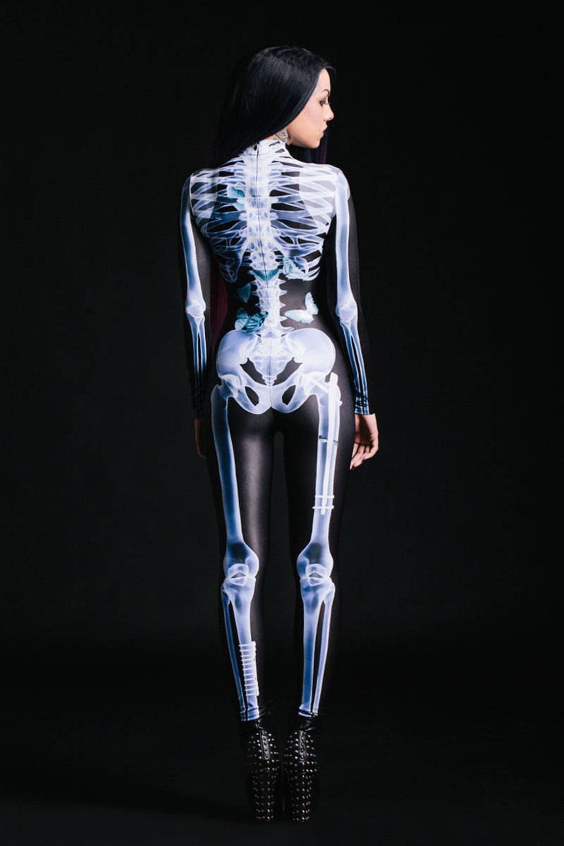 Skeleton Body Suit Luxury Skeleton Costume Skeleton Bodysuit Y Gothic Clothing