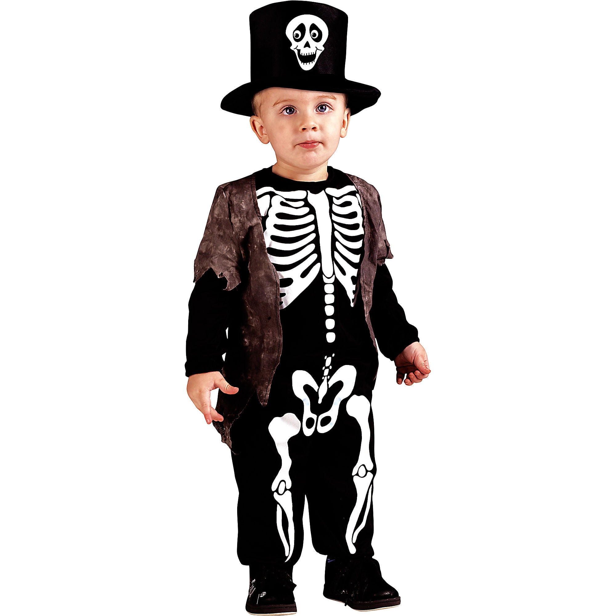 Skeleton Costume Kids Beautiful Kids Happy Skeleton toddler Costume Walmart