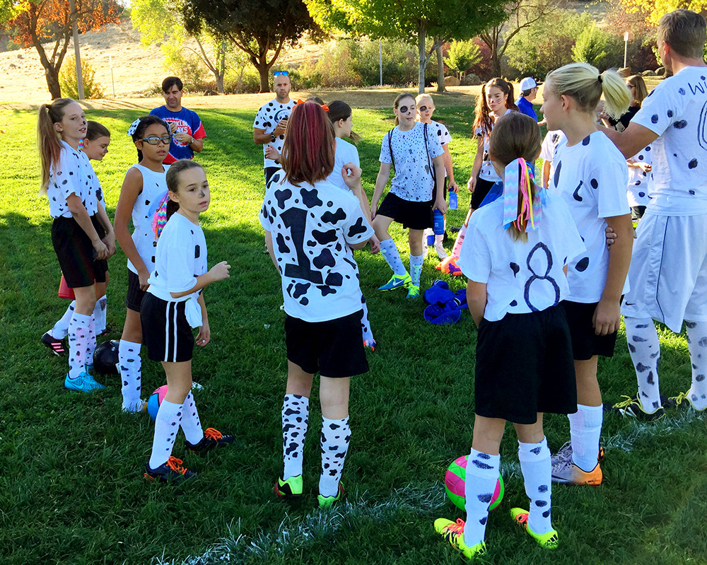 Soccer Team Halloween Costumes Elegant when soccer is Halloween Your Team Dresses Up Natalie Bourn