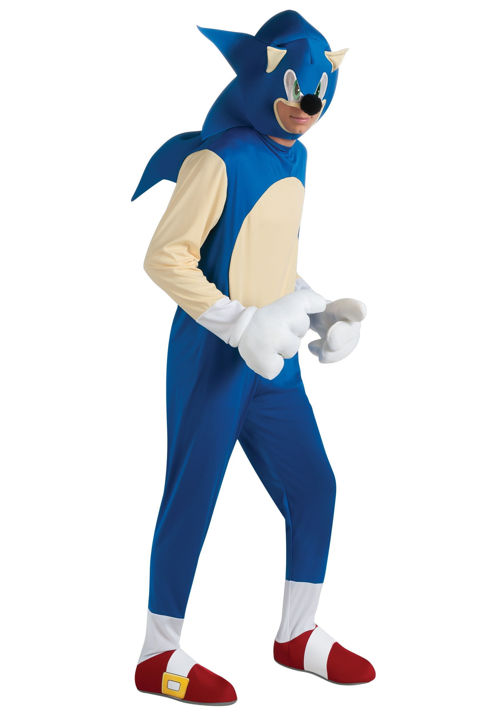 Sonic Halloween Costume Beautiful Adult Deluxe sonic Costume