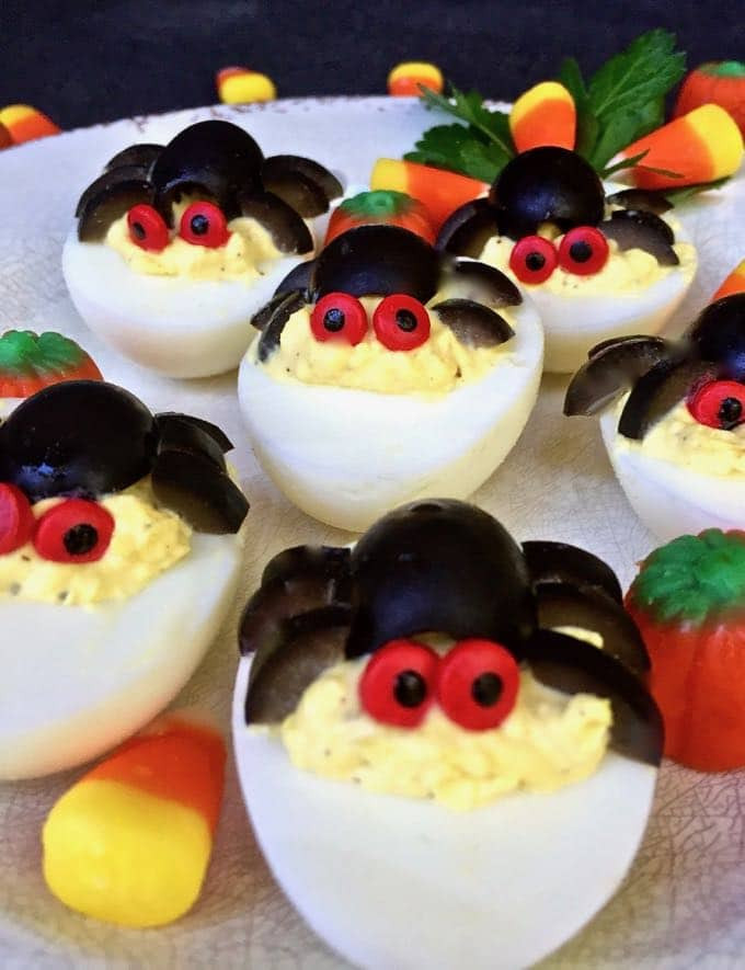 Spider Deviled Eggs Fresh Halloween Spooky Spider Deviled Eggs Recipe