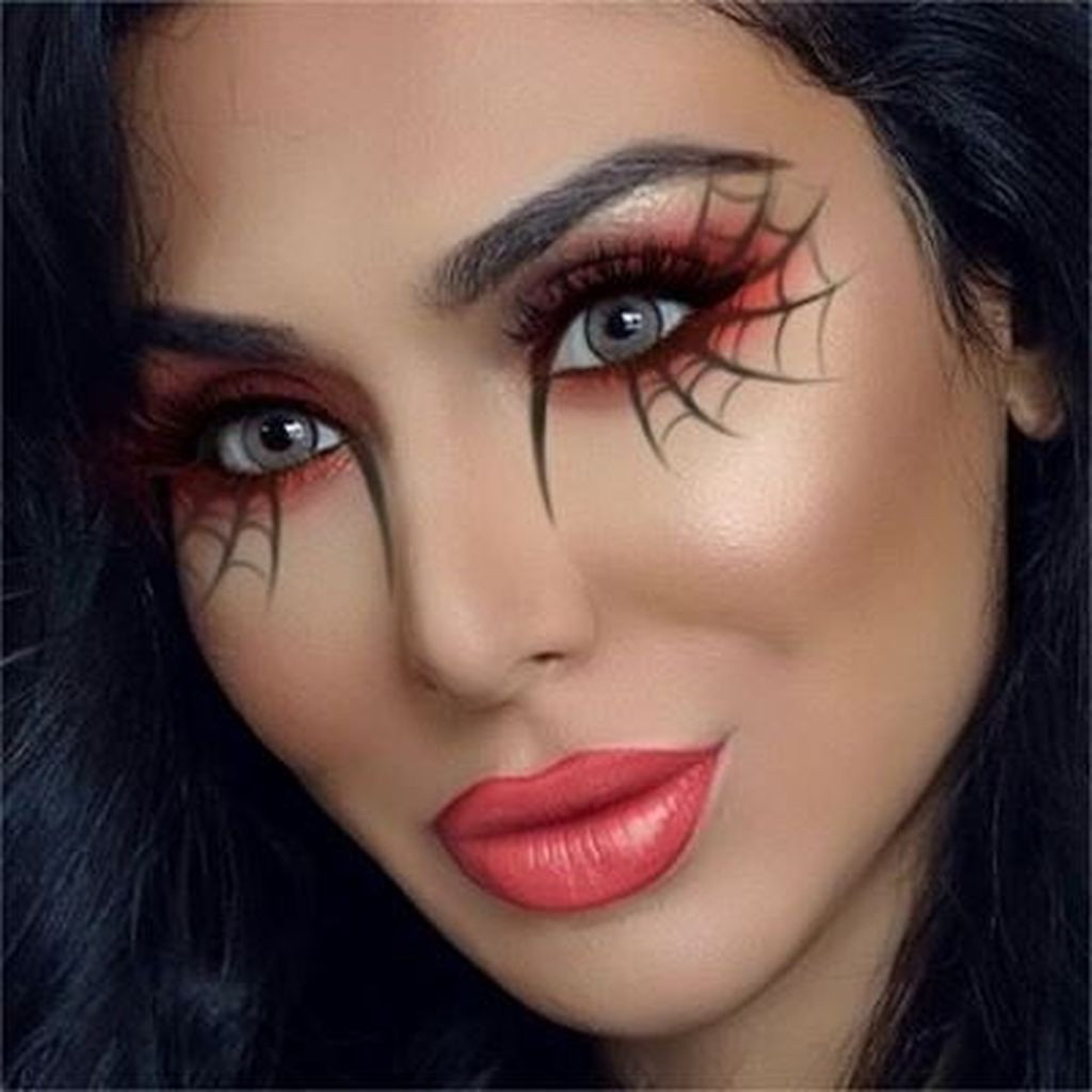 Spider Eye Makeup Awesome 8 Awesome Halloween Spider Makeup Ideas for 2024