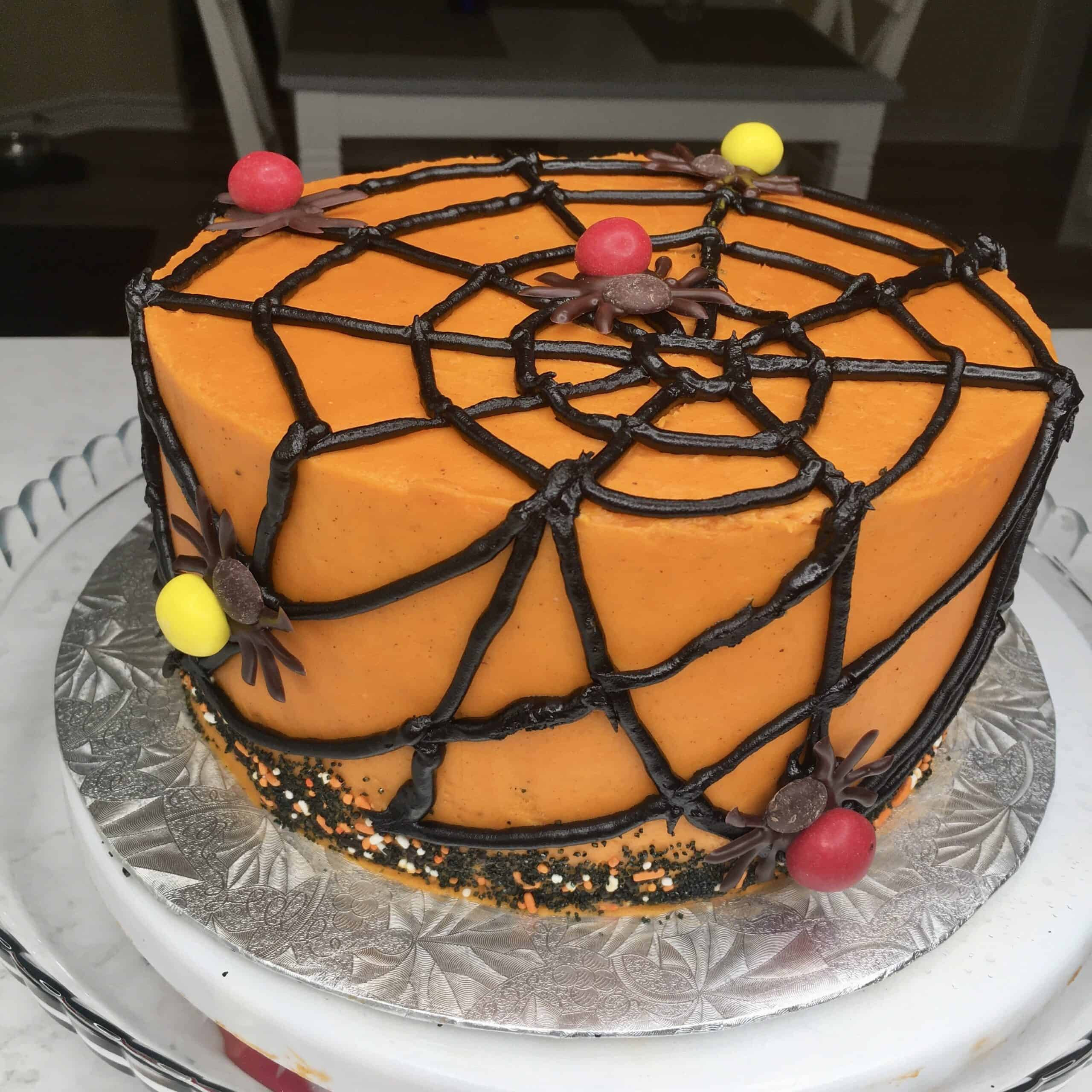 Spider Web Cake Fresh A Spider Web Cake for Halloween Margot Dreams Of Baking