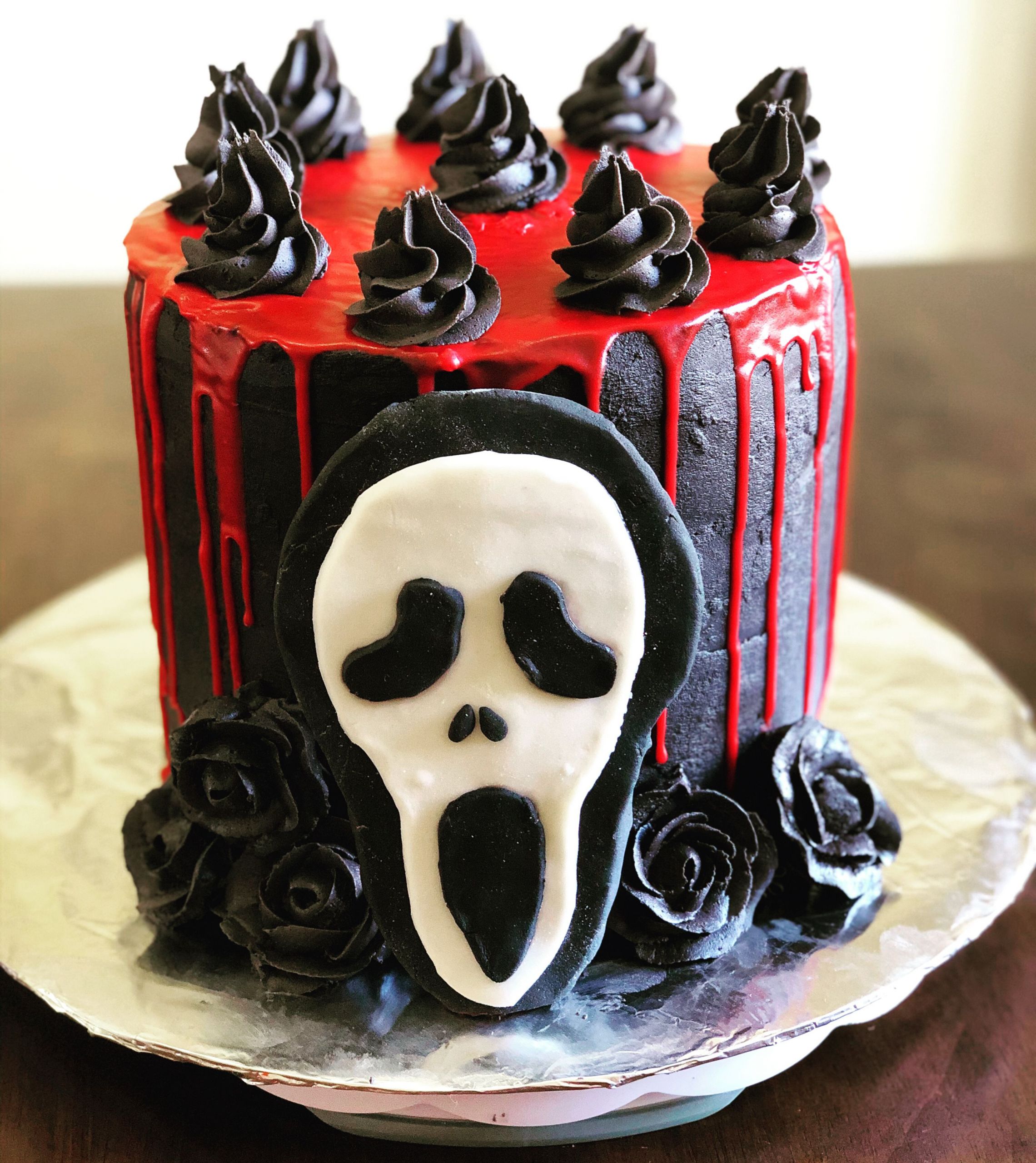 Spooky Birthday Cake Inspirational Spooky Ghostface Cake