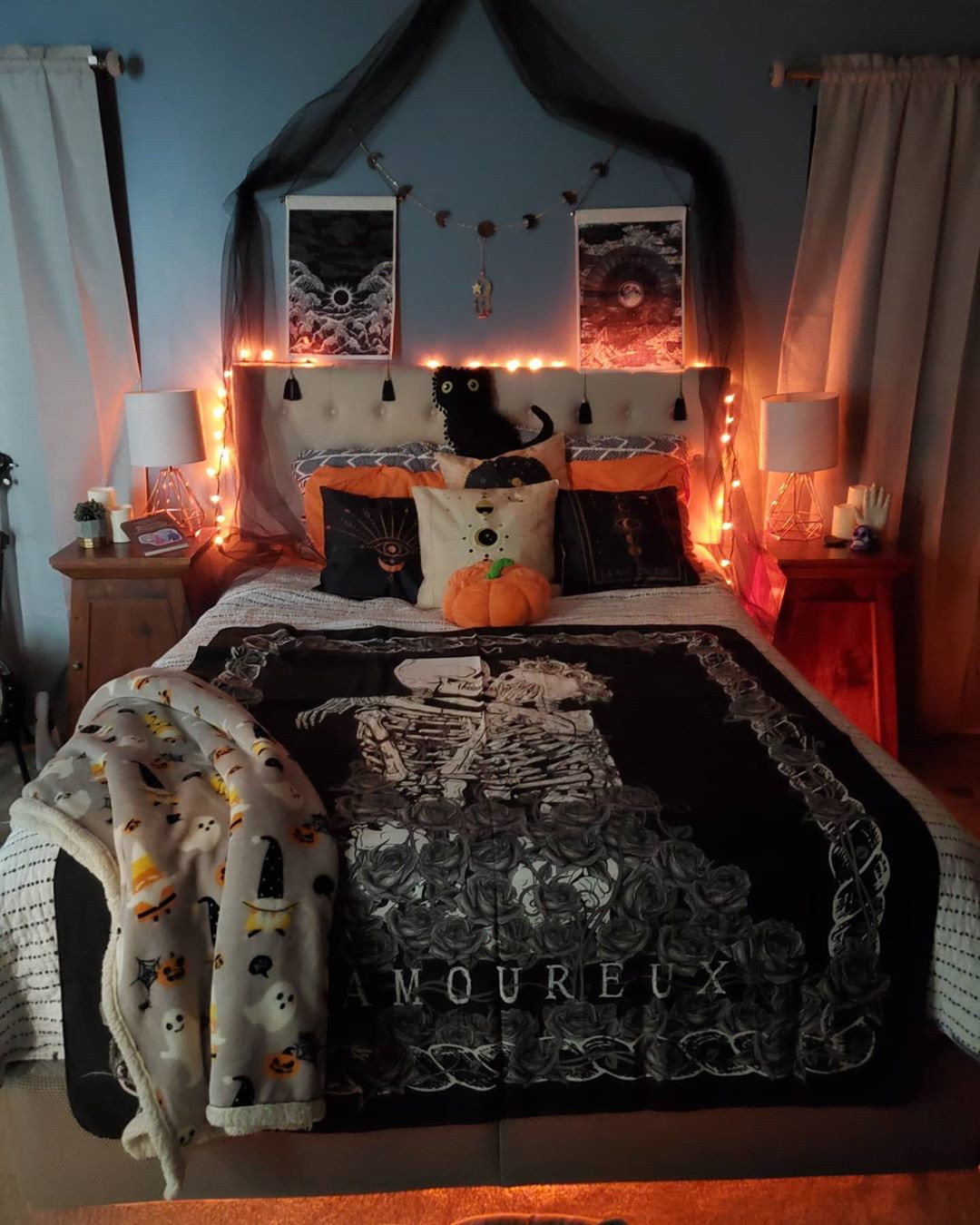 Spooky Home Decor Beautiful 20 Cozy but Spooky Halloween Bedroom Decoration Ideas