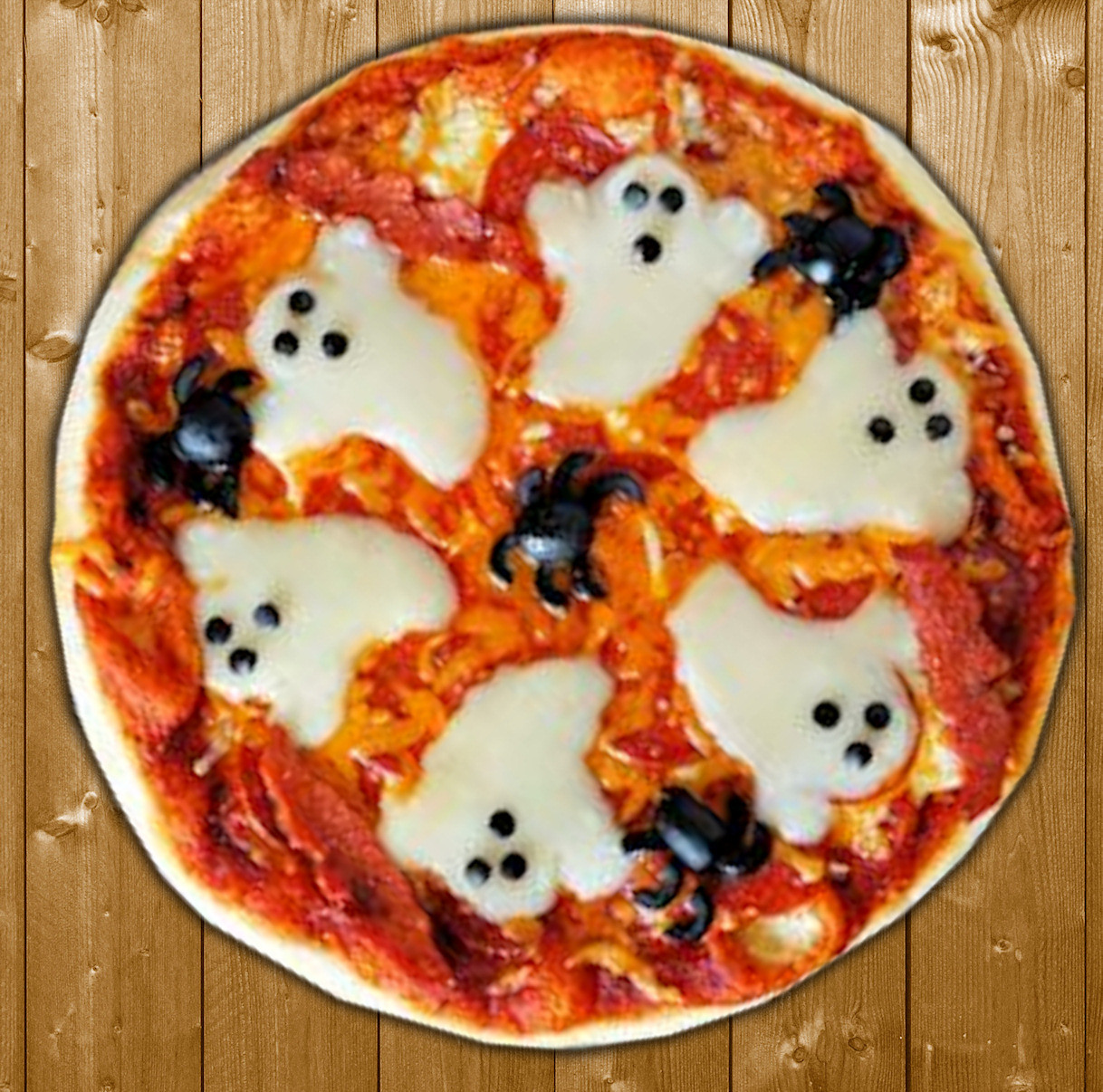 Spooky Pizza Ideas Beautiful Halloween Ghost Pizza Recipe Halloween Recipes