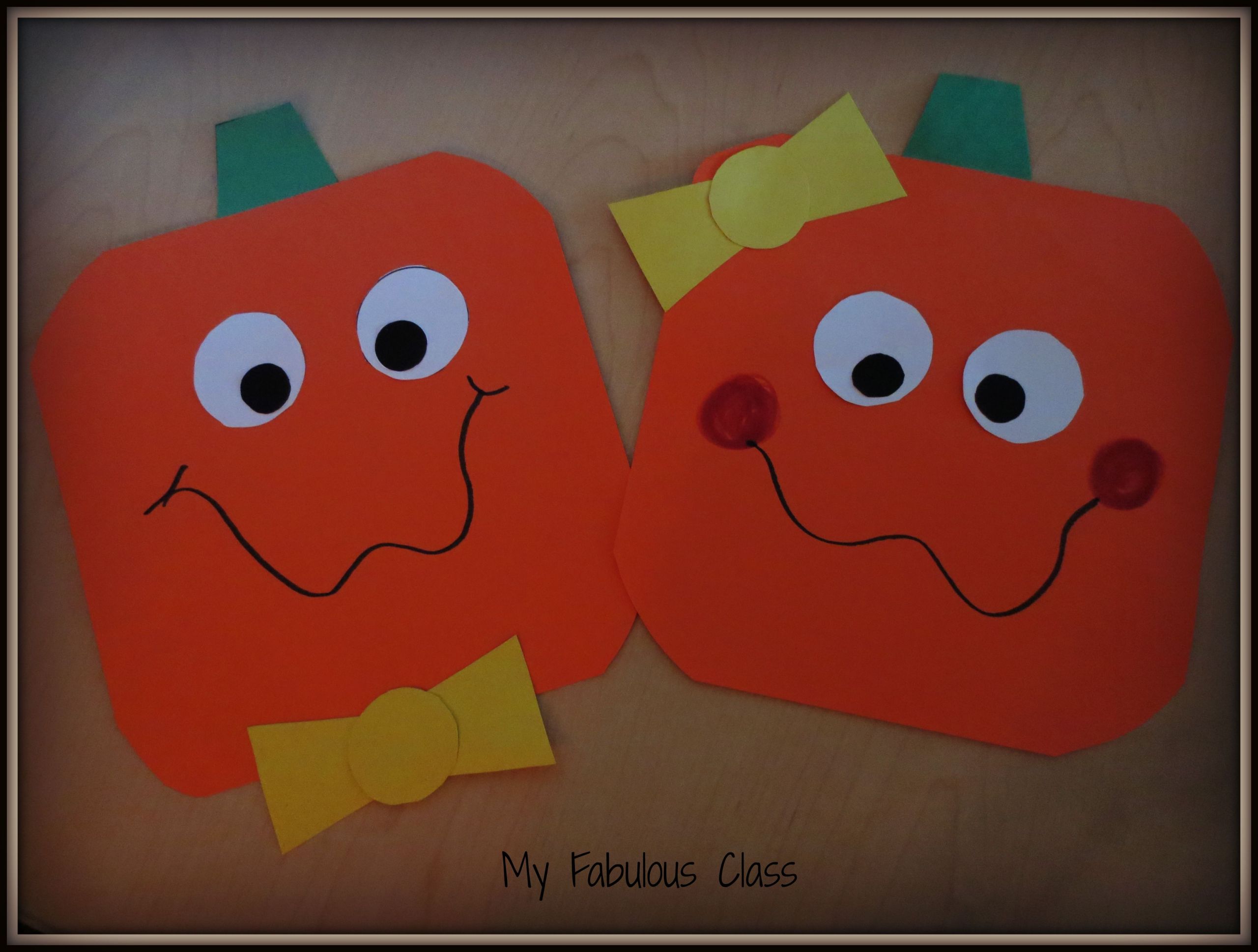 Square Pumpkin Craft Beautiful Free Craft for Spookley the Square Pumpkin