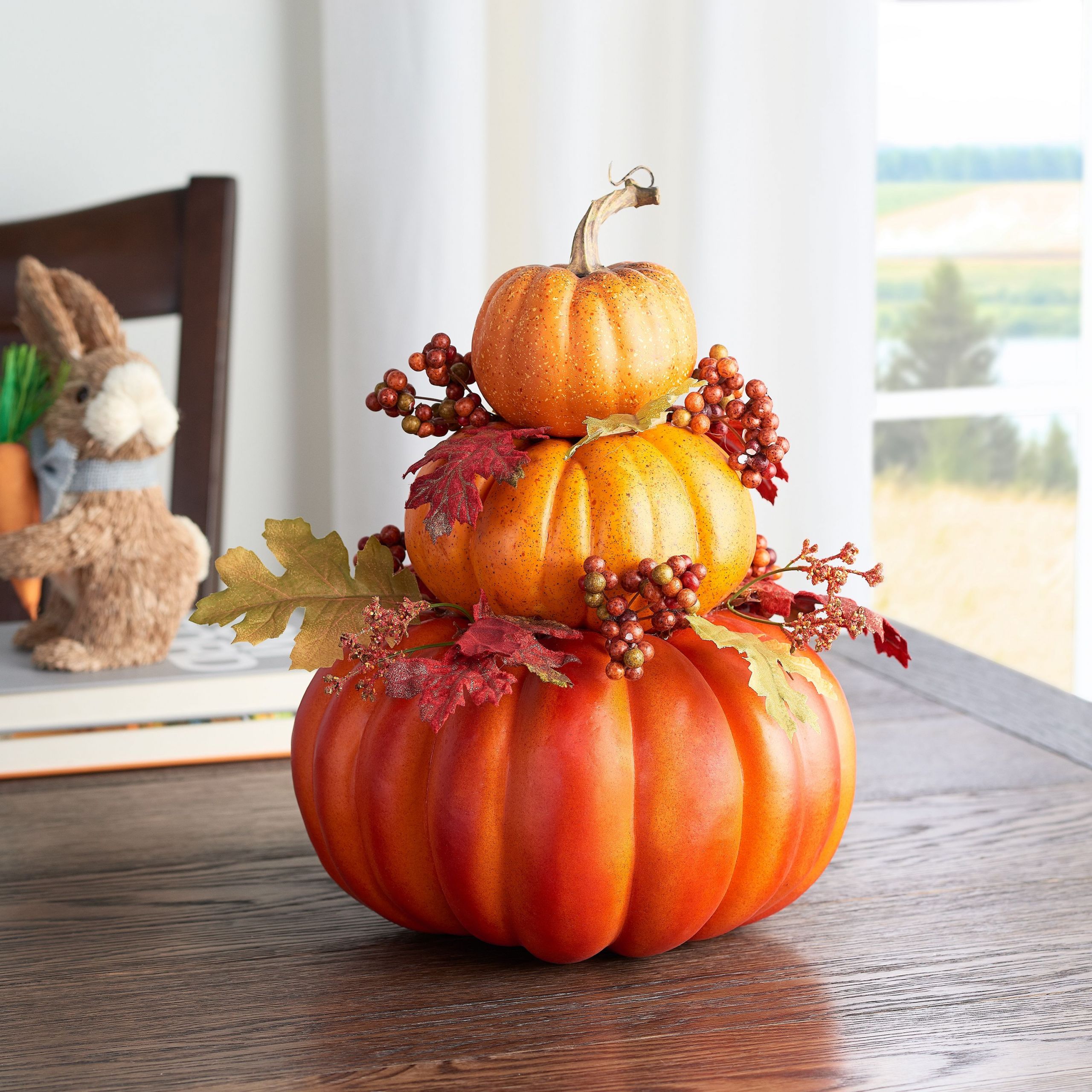 Stacked Pumpkins for Porch Beautiful 10 Front Porch Stacked Pumpkins – Homedecorish