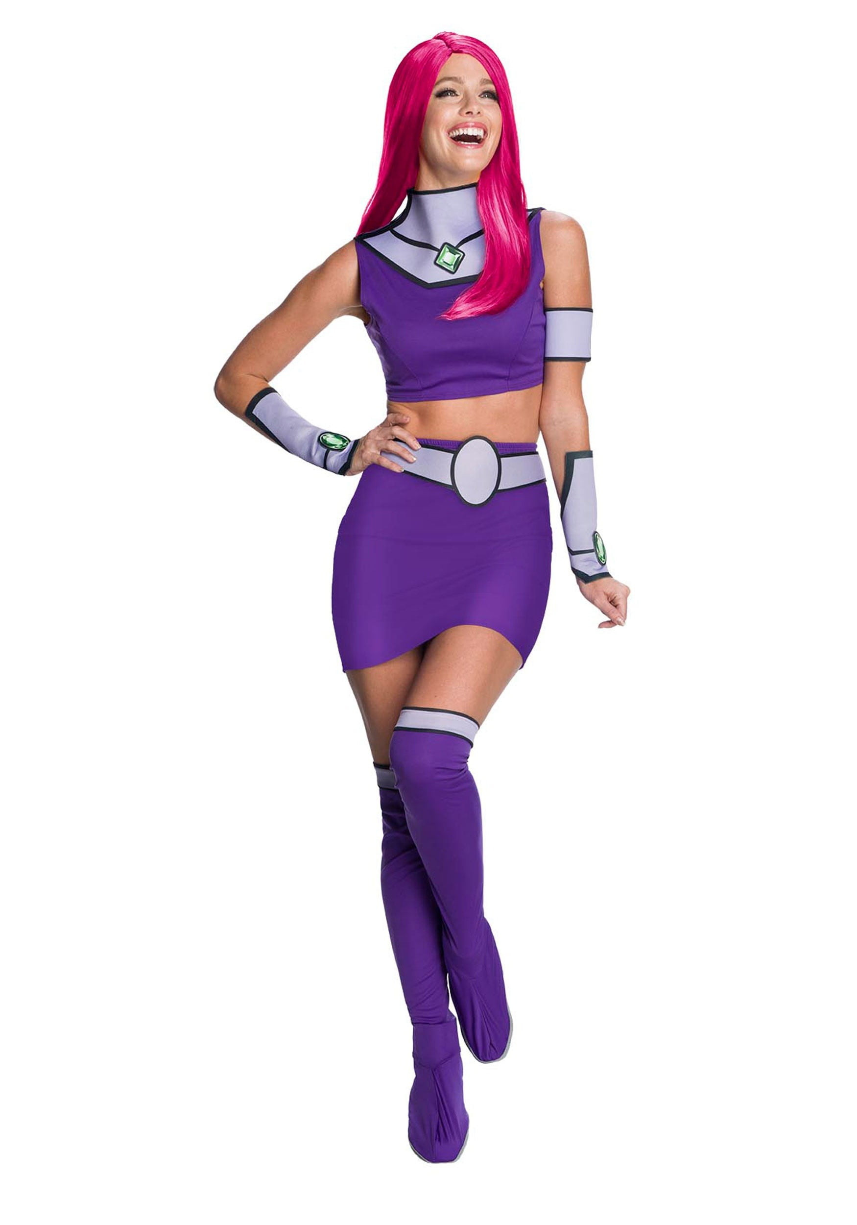 Starfire Halloween Costume Elegant Teen Titan Starfire Women S Costume Walmart