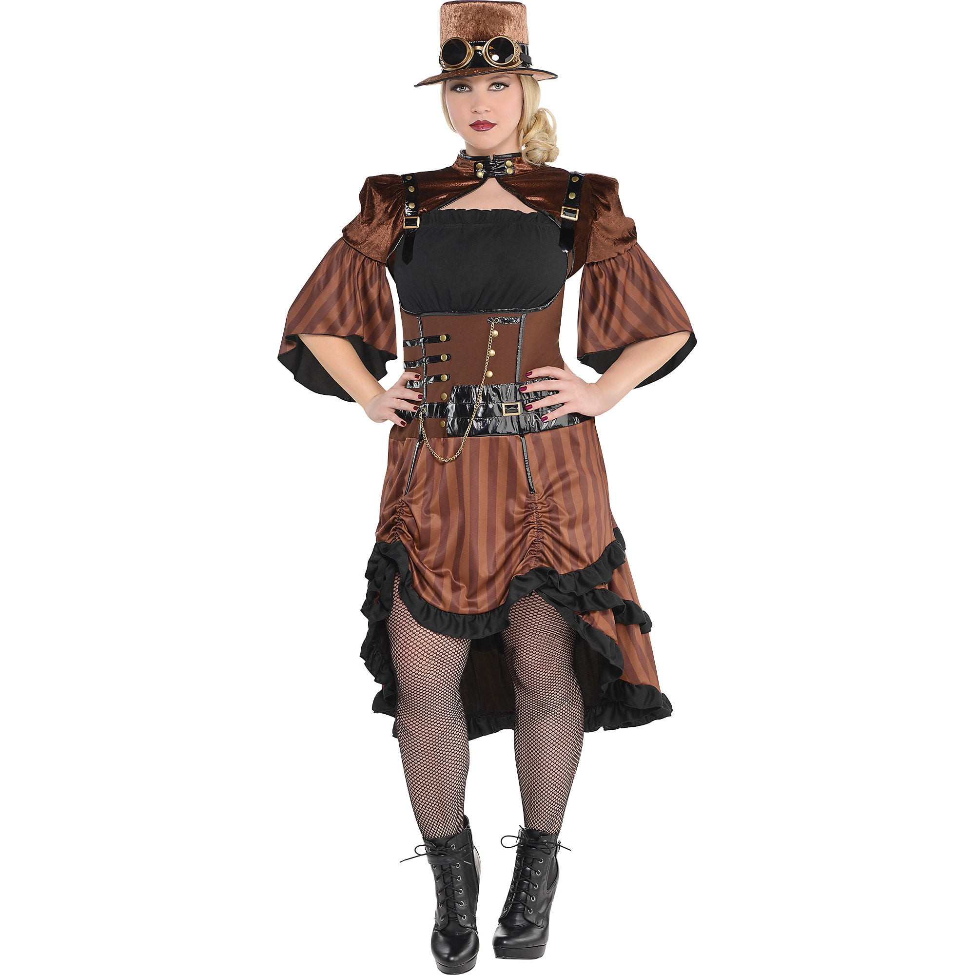 Steampunk Halloween Costume New Steamy Dreamy Steampunk Halloween Costume for Women Plus Size with